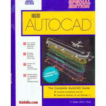 Book Inside AutoCAD Complete Guide Version 10 11 Tutorial Reference Exercises Notes [12 KB]