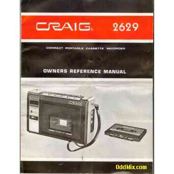 Craig electronics manuals