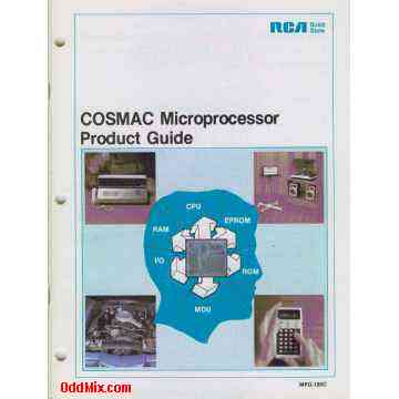 COSMAC Microprocessor Product Guide MPG180 - CDP1802 Family [10 KB]