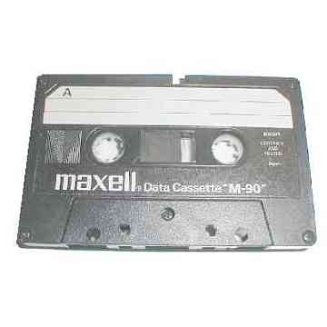 Data Cassette 6 MM Magnetic Tape Recording Media Computer Professional PC Backup Storage [8 KB]