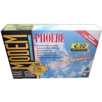 Modem ISA Phoebe Fax Data Model CMV1456VQH-R4 56K V.90 V.34 Voice Speakerphone [10 KB]