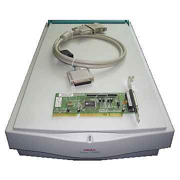 Scanner Optical 1200 DPI SCSI PCI ISA Card UMAX Astra 1200 S High Speed Legal Size Reference [10 KB]