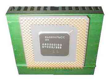 CPU Pentium Class Replacement Heavy Duty Aluminum Heat Sink Technical Collectible [9 KB]