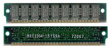 Memory SIMM 60 Pin OKI IBM PC Computer Replacement MSC2304-15YS9A 7Z3123152 [14 KB]