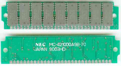 30 Pin SIMM Memory [12 KB]