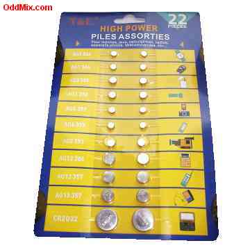 Battery Assortment Li-ion Alkaline Button Cell Watch Phone Camera Computer Power [11 KB]