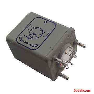 Relay Electric Comar 0-3905 Metal and Glass Hermetic Package US Military Surplus [8 KB]