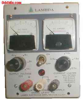 Power Supply Laboratory Adjustable 0-10V 2A Precision Dual Meters Lambda LP-410FM [14 KB]
