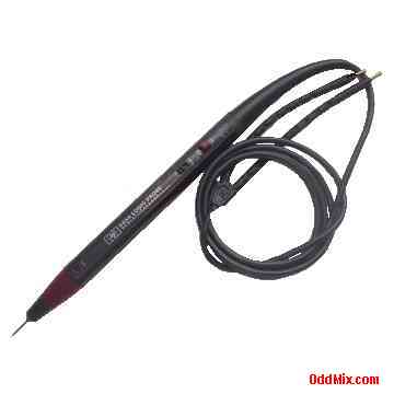 Logic Probe Digital CMOS-TTL 80 MHz 3-18 Volt Troubleshooting Tool HP Model 545A [7 KB]