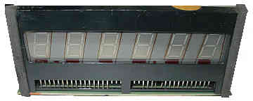 Panaplex AS-2518-21 Bally Six Digit Display Assembly Front [6 KB]