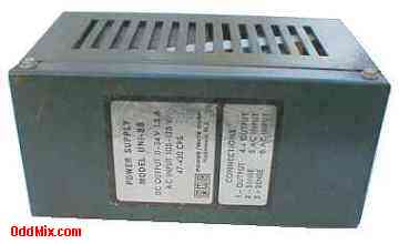 Power Supply Solid State Regulated Adjustable 0-34 Volt 1.5 Amps Power-Mate UNI-88 [6 KB]