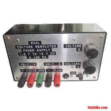 Power Supply Dual Regulated Precision Adjustable 1.5 to 12 VDC 100 mA Op Amplifier [9 KB]