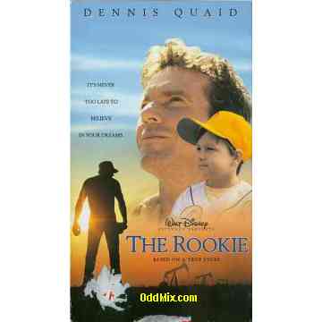 The Rookie It's Never Too Late Video by Walt Disney's Classics Film VHS NTSC Collectible [8 KB]