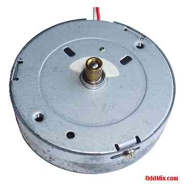 JPA1B21 Motor DC PM 70125221A N71119-B Brass Pulley Flat Design Generator [9 KB]