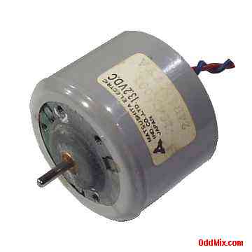 Matshushita 154N091 13.2 VDC precision shielded motor with bronze bearings [13 KB]