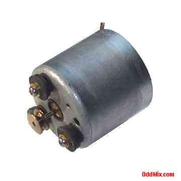 Sankyo DFR6R07D Precision Shielded DC Motor with Brass Pulley Shock Mounts [6 KB]