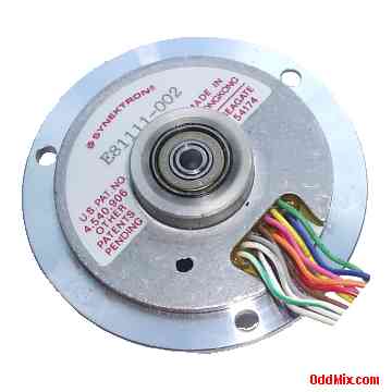 Synektron E81111-002 Seagate 54174 Motor DC PM Hard Disk Precision Platter Driver Back [10 KB]