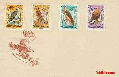 1962 Ragadoz madarak (Madarak IV) klnleges alkalmi boritk 2 [10 KB]