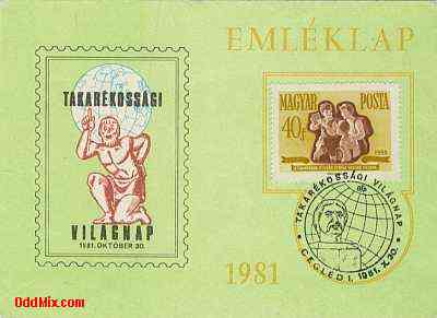 1981 Takarkossgi vilgnap klnleges alkalmi emlklap [14 KB]