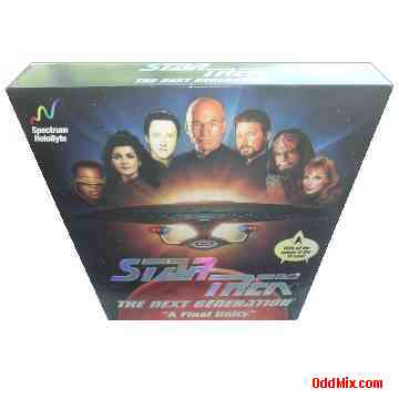 Star Trek The Next Generation Windows Game Spectrum HoloByte Software Program CD [8 KB]