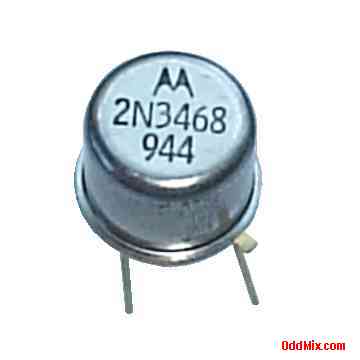 2N3468 Motorola Silicon P-N-P 1 Watt Planar Transistor Metal TO-5 TO-31 Package [6 KB]