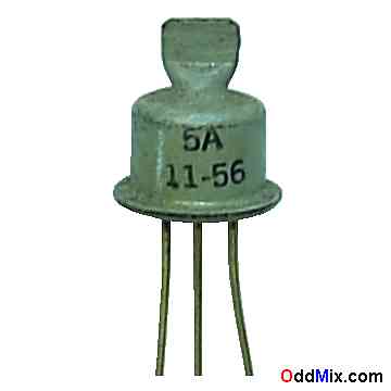 5A Western Electric Transistor Germanium Alloy Junction Metal Historical Collectible [5 KB]