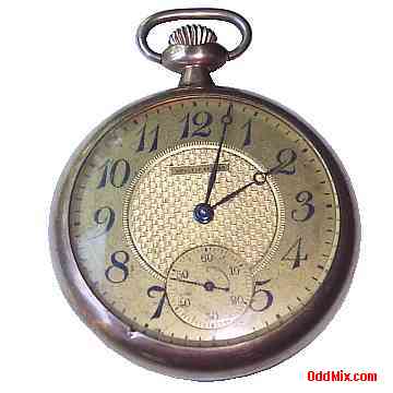 Walton Pocket Watch Gold Fine Collectible Nostalgia Vintage Mechanical Movement [13 KB]