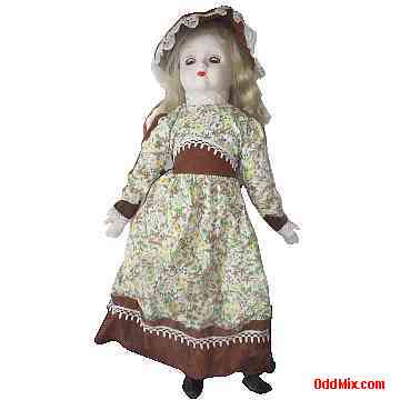 Doll Porcelain Head Shooes Original Period Piece Complete Outfit Colorful Collectible 1 [9 KB]
