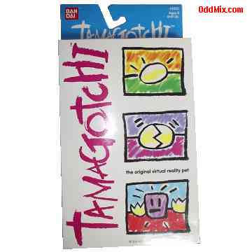 Tamagotchi Virtual Reality Pet Cyberspace Electronic Game LCD Display Collectible [11 KB]
