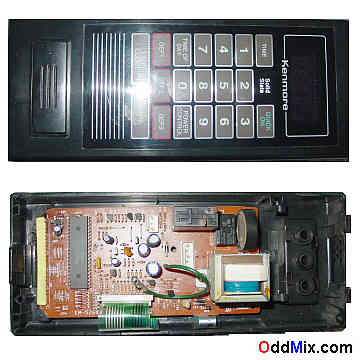 Kenmore 775W Microwave Oven Controller Replacement PCB Keyboard Assembly [18 KB]