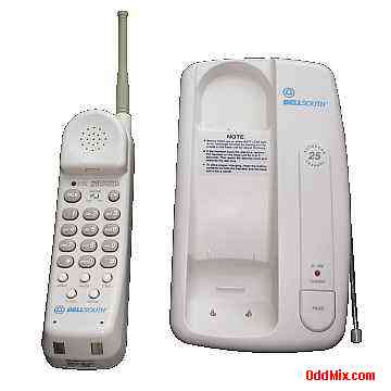 BellSouth Model 33014 25 Channel Autoscan Cordless Telephone Set FCC ID C5Q9560 [10 KB]