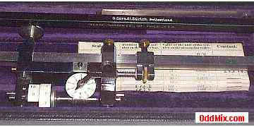 Planimeter Polar Integrating Machine Precision Swiss Made Vernier Scale Inside Details [13 KB]