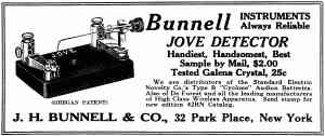 Bunnel JOVE Crystal Detector [8 Kbyte]