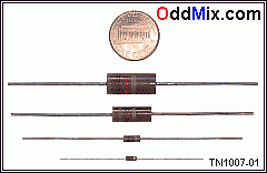 Figure 1. Carbon Compound Resistors 2, 1, 1/4 and 1/8 Watts Size [7 KB]