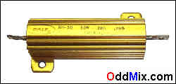 Figure 1. Power Resistor 50 Watts Size [5 KB]