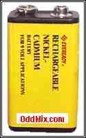 Fig. 3. Six Ni-Cd Cell 7.2V Secondary Battery [4 KB]