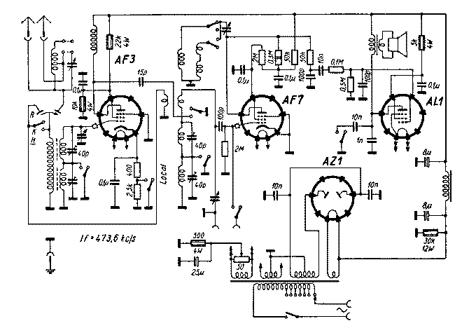 Orion 333 Four Tube Radio 1936 Vintage Restoration Data Schematic [14 KB]