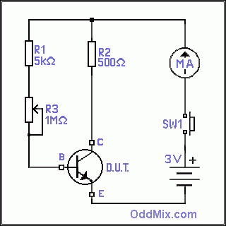 1. bra Egyszer tranzisztor DC bta s mkdsvizsgl [2 KB]
