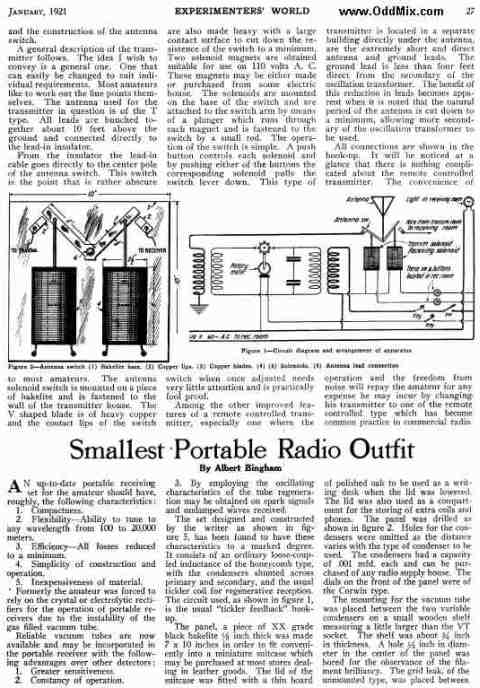 The Wireless Age 1921 Jan. Page 27 (47 KB)