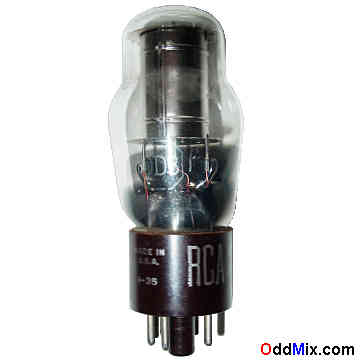 0D3 Cold Cathode Gas High Voltage Regulator Stabilizer Vacuum RCA Electron Tube [8 KB]