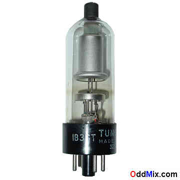 1B3GT X-Ray Emitter High Voltage 30 KV Diode Rectifier Tung-Sol Electronic Tube [7 KB]