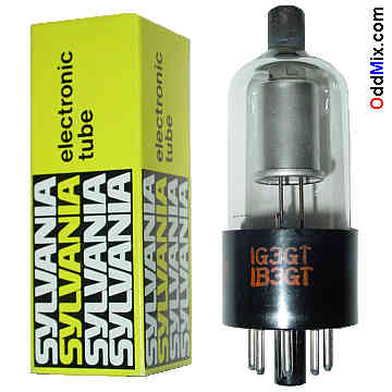 1G3GT/1B3GT X-Ray Emitter High Voltage 30 KV Diode Rectifier RCA Electronic Tube [16 KB]