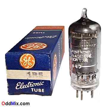 1R5 Pentagrid Converter GE Radio Electronic Miniature Vacuum Tube [12 KB]