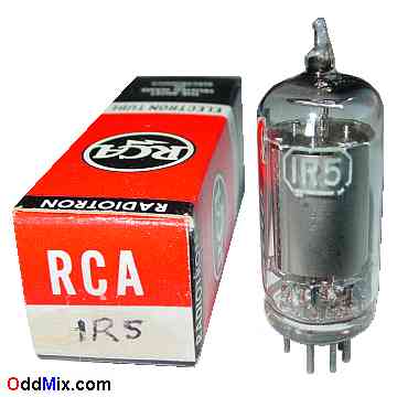 1R5 Pentagrid Converter RCA Radiotron Electronic Miniature Vacuum Tube [13 KB]