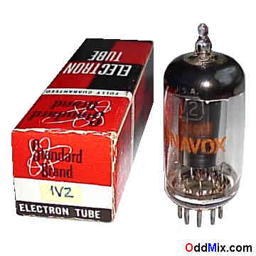 1V2 Half-Wave High Voltage Diode Vacuum Rectifier RCA Electronic Tube [14 KB]