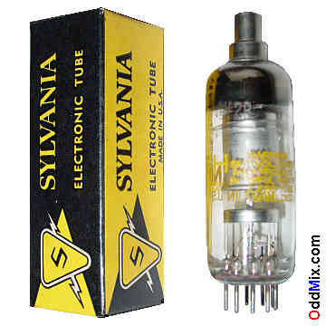 1X2B Pulsed Half Wave High Voltage 20 KV Rectifier Sylvania Electronic Vacuum Tube [14 KB]