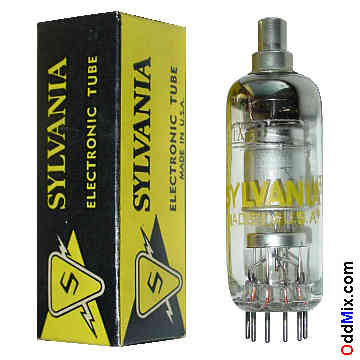 1X2B Pulsed Half Wave High Voltage 20 KV Rectifier Sylvania Electronic Vacuum Tube [16 KB]