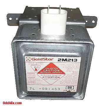 2M213 Goldstar Magnetron Microwave Power Vacuum Tube Oscillator Replacement Oven [13 KB]