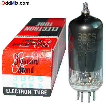 3BC5/3CE5 Sharp-Cutoff Pentode RF Amplifier Sylvania Electron Vacuum Tube [16 KB]