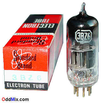 3BZ6 Semiremote Cutoff Pentode RF Amplifier Miniature RCA Vacuum Tube 2 [18 KB]